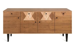 komoda Puzzle teak 1 KOMODA / kredens PUZZLE